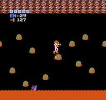 une photo d'Ã©cran de Metroid sur Nintendo Nes